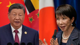 Xi Jinping y Sanae Takaichi Xi Jinping y Sanae Takaichi