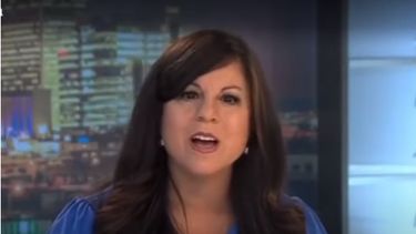 Impactante video: en vivo, una periodista sufre un principio de derrame cerebral