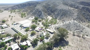 El Complejo Ceferino Namuncurá de San Martín, desde el aire.