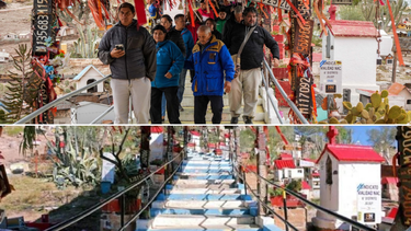 Los retratos de la pos pandemia: la comparativa de la Difunta Correa, a 5 años de la cuarentena