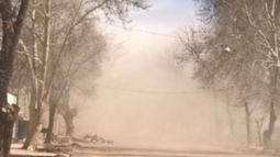 Emiten un nuevo alerta por viento Zonda en San Juan.