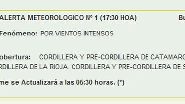 San Juan, con lluvia y en alerta por vientos intensos