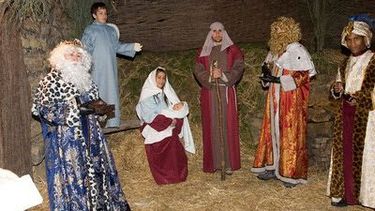 Disfrutá del pesebre viviente criollo en Capital