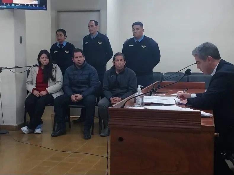 Los acusados del autorrobo. 