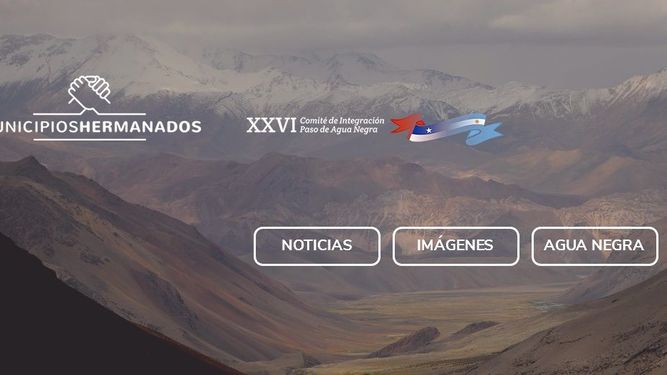 Intendentes chilenos y sanjuaninos crearon una página web