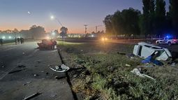 Triple tragedia en Ruta 20: tres personas murieron tras protagonizar un choque frontal Triple tragedia en Ruta 20: tres personas murieron tras protagonizar un choque frontal