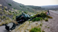 Una familia sanjuanina volcó en Ruta 40 tras volver de Chile Una familia sanjuanina volcó en Ruta 40 tras volver de Chile
