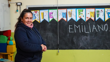 Claudia Aballay, la maestra que renació de la mano de la enseñanza en el corazón de Las Chacras