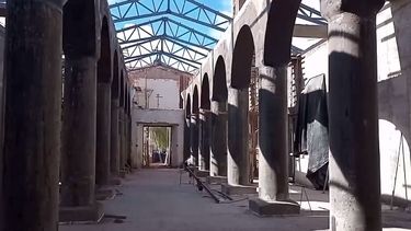 En medio de la restauración del templo de Jáchal encontraron un ‘tesoro’