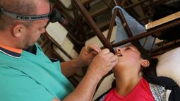 Integrantes de Salud Pública asistieron a vecinos de Valle Fértil