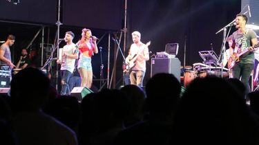 Parque de Mayo: los sanjuaninos bailaron al ritmo de Pijama Party