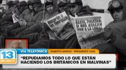 Veteranos de guerra sanjuaninos repudian acciones militares británicas