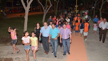 Vecinos ya disfrutan de la remodelada plaza Periodistas Sanjuaninos