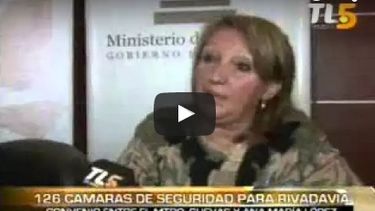 Rivadavia contará con 126 cámaras de seguridad nuevas