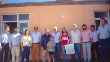 El sueño de la casa propia se cumplió para familias de 25 de Mayo