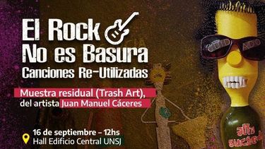 El rectorado ejercerá de anfitriona de una muestra de Trash Art.