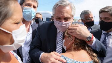 La foto que se tomó Alberto el 18 de enero del 2021 en el asentamiento Pellegrini.&nbsp;