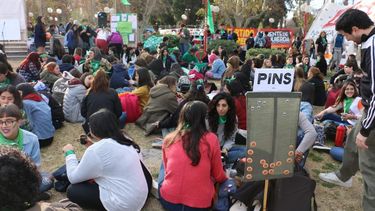 Aborto sí, aborto no: en San Juan se palpita el debate desde el Parque