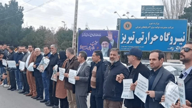 Iraníes formaron cadenas humanas alrededor de las centrales eléctricas