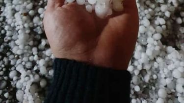 Fotos y videos: así vivió San Juan las fuertes lluvias con caída de granizo