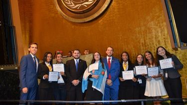Estos son los estudiantes sanjuaninos que fueron distinguidos por Naciones Unidas
