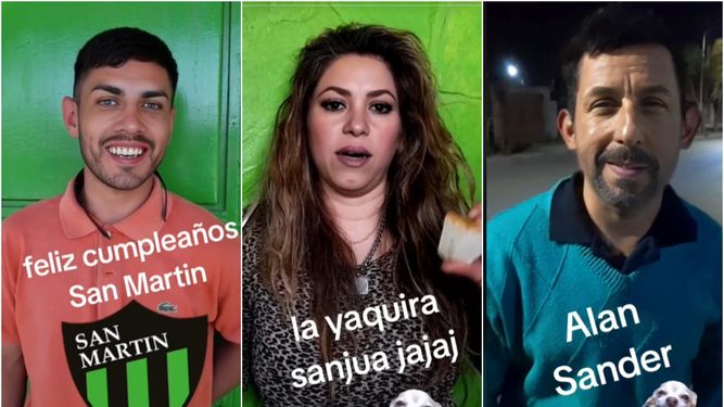 Conocé a quién está detrás de los parecidos sanjuaninos con millones de visitas en Tik Tok