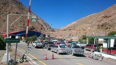 Chau temporal: habilitaron el Paso de Agua Negra