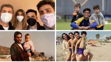 Mirá cómo celebraron el Día del Padre los famosos sanjuaninos