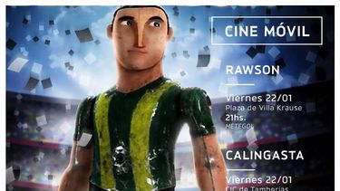 Este viernes, Cinemóvil en Rawson y Calingasta