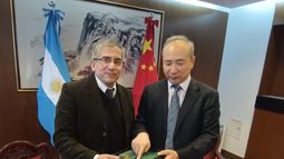 China ratificó su respaldo al radiotelescopio de Barreal tras una reunión con autoridades de la UNSJ China ratificó su respaldo al radiotelescopio de Barreal tras una reunión con autoridades de la UNSJ