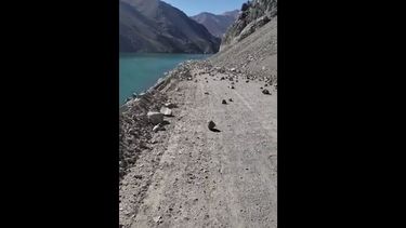 Video: mirá lo que pasó en Agua Negra, tras el fuerte temblor en Chile