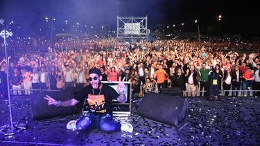 Caucete explotó con 60 mil personas en la Fiesta de la Uva y el Vino