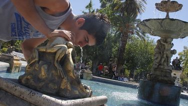 Después de rozar los 40º, llega un frente frío