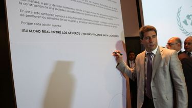 San Juan se adhirió a una campaña mundial contra la violencia de género