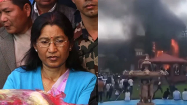 Caos total en Nepal: quemaron viva a la esposa de un ex primer ministro