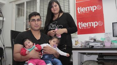 Por el DNI atrasado, Xiomara cumplió su primer añito sin leche, ni asignación, ni bautismo