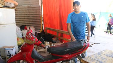 Agradecimientos: al santo le donaron hasta una moto