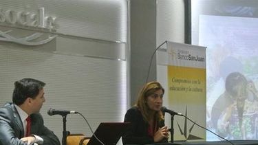 Representantes de la Fundación Banco San Juan disertaron sobre educación