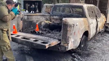 Mataron a tres carabineros y los prendieron fuego en Chile