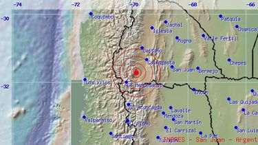En la madrugada, San Juan tembló fuerte dos veces