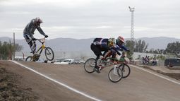 El Polideportivo Municipal de Rawson ya luce su remodelada pista de bicicross