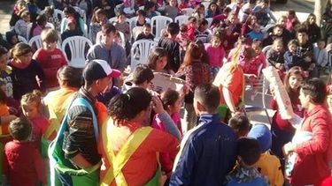 Más de 180 chicos disfrutaron de un chocolatazo en el Barrio Sureño