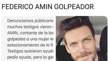 Escrachan al cantante de Pijama Party por violencia de género