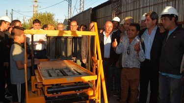 Dejan habilitada una bloquera comunitaria en Rawson