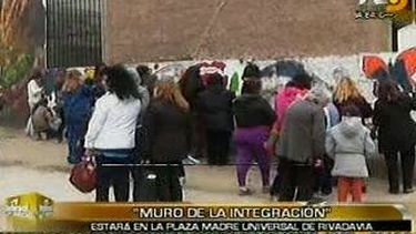 Rivadavia inaugura el Muro de la Integración