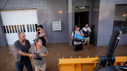 Brasil vive escenas desbastadoras por las inundaciones que afectan el sur del país.