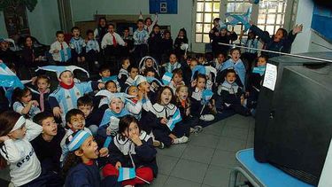 El mundial de fútbol en las escuelas sanjuaninas.