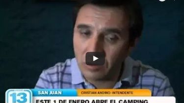 El 1 de enero abre el camping municipal en San Martín