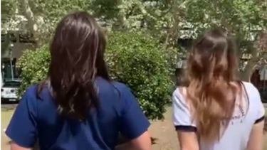 Captura del video viral sanjuanino