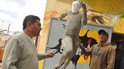 Pondrán una estatua de Maradona en San Juan